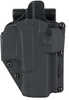Rapid Force Level Ii Slim Outside The Waistband Holster Fits Glock 19/23/19x/45 Quick Detach System Polymer