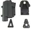 Rapid Force Rapid Force Level 2 Duty Holster Fits GLOCK 19/19X/45/22/17 with Large Light (X300/TLR-1) Right Hand Black R