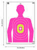 Allen Pink Silhouette Ez Aim Paper Targets 3 Pack 12"x18" 15646