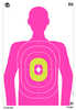 Allen Pink Silhouette Ez Aim Paper Targets 3 Pack 23"x35" 15653