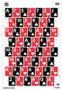 Allen 15655 EZAIM TRGTS 23X35 House Of CARDS 3Pk