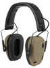 Allen Ultrx Bionic E-muff Electronic Earmuff Nrr 22db Rubberized Protective Coating Flat Dark Earth 4145