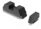 Ameriglo LLC. Defoor Sight Fits Glock 42 and 43 Black Serrated Front Rear Front/Rear GT-532