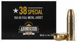 38 Special 50 Rounds Ammunition Armscor Precision Inc 158 Grain Full Metal Jacket