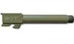 Backup Tactical Barrel 9MM Flat Dark Earth Threaded 1/2x28 Fits Glock 26 Gen 1-5 G19TB-FDE