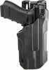 Blackhawk T-series L3d Duty Holster Left Hand Fits Glock 17/19/22/31 With Tlr1/tlr2 Includes Jacket Slot Belt Loop