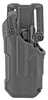 BLACKHAWK T-Series L3D Duty Holster Left Hand Finish Fits Glock 17/22/31 With TLR7 Includes Jacket Slot Belt Loop
