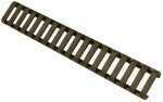 BlackHawk Products Group Low Profile Rail Cover OD Green Rubber Picatinny 18 Slot 71RL00OD