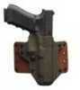 Black Point Tactical Leather Wing OWB Holster Fits Glock 17/22/31 Right Hand Kydex & with 1.75" Belt Loops