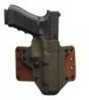 Black Point Tactical Leather Wing OWB Holster Fits Glock 17/22/31 Right Hand Kydex & with 1.75" Belt Loops
