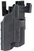 BlackPoint Tactical Enhanced Duty Holster - Light Compatible Outer Waistband Duty Holster Fits GLOCK 19/45 with Light Ri