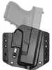 Bravo Concealment BCA OWB Holster 1.5" Belt Loops Fits Glock 26/27/33 Right Hand Black Polymer Does not