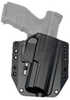 Bravo Concealment BCA OWB Holster 1.5" Belt Loops Fits HK VP9/VP9 Tactical Right Hand Black Polymer Does not