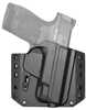 Bravo Concealment BCA OWB Holster 1.5" Belt Loops Fits S&W M&P Shield 9/40 Right Hand Black Polymer