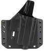 Bravo Concealment BCA OWB Holster 1.5" Belt Loops Fits Glock 43/43X/43X MOS Right Hand Black Polymer Does no
