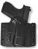 Bravo Concealment Bca Owb Concealment Holster 1.5" Belt Loops For Glock 42 Matte Finish Black Polymer Construction Right