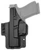 Bravo Concealment Torsion IWB Holster Waistband Clips Fits Glock 19/19X/23/32/45 Right Hand Black Polymer Do