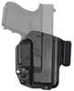 Bravo Concealment Torsion IWB Holster Waistband Clips Fits Glock 26/27/33 Right Hand Black Polymer Does not