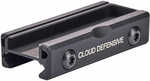 Cloud Defensive LCS Black Anodized Aluminum Proprietary Dual Cable Control Channels Ambidextrous Tape Switch Mount Fits 
