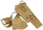 Cole-TAC Varmint Wrangler Chest Holster Fits Most 22LR Suppressor Host (Ruger MK Series/M&P22/Buckmark/TX22) with Suppre