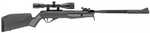 Crosman Mag Fire Rifle Air 22 Pellets 975 Feet Per Second 15" Barrel Synthetic Stock 10Rd Black/Gray