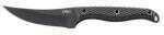 Columbia River Knife & Tool Clever Girl Fixed Blade 4.6" SK5 Black Powder Coat Plain Persian Glass-Reinforced Nylo