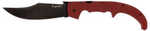 Cold Steel Espada XL 7.5" Folding Knife Plain Edge Trailing Point PVD Finish Black G-10 Handle Ruby Red AUS 10 Construct