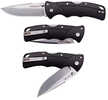 Cold Steel Verdict Folding Knife 3" Spear Point Blade Black Gfn Handle Silver Pocket Clip Cs-fl-c3spss