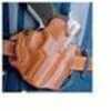 Desantis Speed Scabbard Belt Holster Fits M&P45 Shield Right Hand Tan Leather 002TA5EZ0