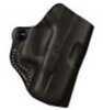 Desantis Mini Scabbard Belt Holster Fits Glock 26/30 Right Hand Black Leather 019BAE8Z0