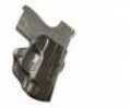 Desantis Mini Scabbard Belt Holster Fits S&W Shield Right Hand Black Leather 019BAX7Z0