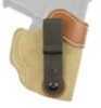 Desantis Sof-Tuck Inside The Pant Holster Fits Springfield XD 9mm/40 S&W with 3" Barrel & H&K P30SK Right Hand Tan Leather