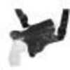 Desantis New York Undercover Shoulder Holster Fits 1911 Right Hand Black 11DBA21L0