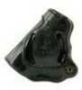 Criss-Cross Holster OWB RH Leather Ruger LCPII Black