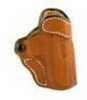 Desantis 155 Criss-Cross Belt Holster Right Hand Tan Leather Fits Sig P938 Kimber Micro 9mm 155TA37Z0