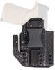 DeSantis Gunhide Persuader Inside Waistband Holster Fits S&W M&P Shield 9/40/Plus Right Hand Polymer Carbon Fiber Finish
