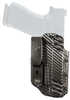 DeSantis Gunhide Slim-Tuk Inside Waistband Holster Fits Glock 48 Ambidextrous Carbon Fiber Exterior Finish Blue Kydex In