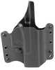 DeSantis Gunhide Raptor 2.0 Outside Waistband Holster Fits Glock 17/19 Right Hand Kydex Black 225KA1LZ0