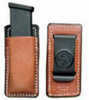 Desantis A47 Secure Magazine Pouch Ambidextrous Black Single for Glock HK Leather