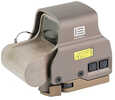 EOTECH EXPS2-0 Holographic Sight Non-Night Vision Compatible Red Reticle 68 MOA Ring with 1 MOA Dot Tan Side Buttons Qui