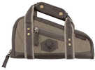 Evolution Outdoor President Series Pistol Case Fits Most Handguns Up To 12" Cotton Duck Canvas And Brown Fleece Lining C