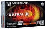 Federal F7BCTFS2 BackCountry 7mm Bc 175Gr Tipped Fusion 20 Per Box/10 Case