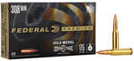 Federal 308 Win 175 Gr Open Tip Match Ammo - 20 Rounds for Competition Performance