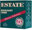 Federal Estate 12 Gauge 2.75" 00 Buck 9 Pellets 25 Round Box  