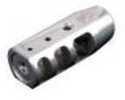 Fortis 5.56mm Red Muzzle Brake, Nitride Coated, Stainless Steel Finish Md: F-REDSS