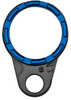 Fortis Manufacturing Inc. Light Weight K2 Castle Nut and End Plate Black and Blue Anodized Finish  