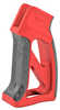 Fortis Manufacturing Inc. Torque Pistol Grip with Carbon Fiber Fits AR Rifles Anodized Red Finish  