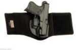 Galco Gunleather Ag800 Ankle Glove Holster 3.3" Barrel for Glock 43 Steerhide Black