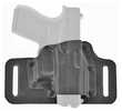 Galco Tacslide Belt Holster Fits Sig Sauer P320C 9/40 P320F P320SC Right Hand Black Leather/Kydex TS820B
