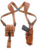 Galco VHS 4.0 Shoulder Holster Ambidextrous Tan 1911 4"/5" VHS4-212